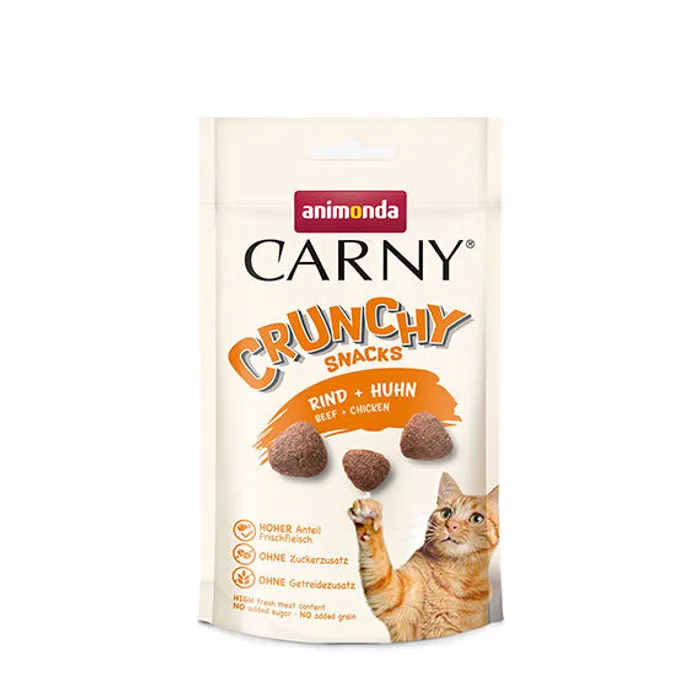 Termék főképe ANIMONDA Carny Crunchy Snacks - hovězí + kuře 50 g
