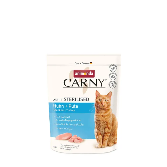 Termék főképe ANIMONDA Carny Sterilised - kuře + krůta 350 g