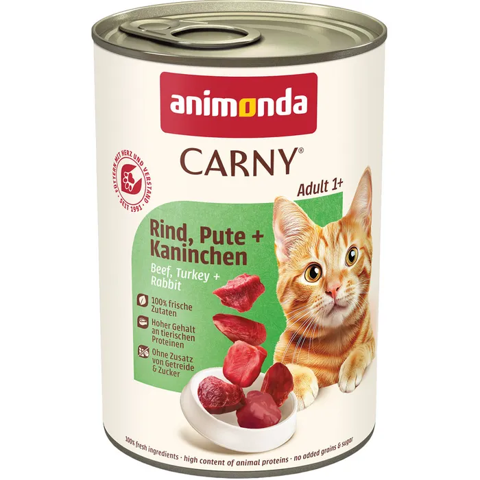 Termék főképe ANIMONDA konzerva CARNY Adult - hovězí, krůta, králík 400g