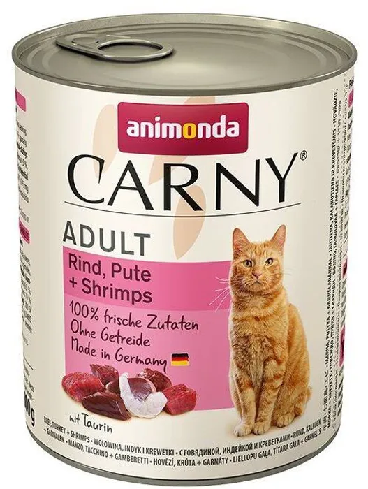 Termék főképe ANIMONDA konzerva CARNY Adult - hovězí, krůta, ráčci 800g