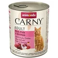 ANIMONDA konzerv CARNY Adult - marha, pulyka, garnélarák 800g