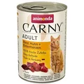 ANIMONDA konzerv CARNY Felnőtt - marha, csirke, kacsaszív 400g