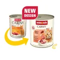 ANIMONDA konzerv CARNY Felnőtt - marha, csirke 800g