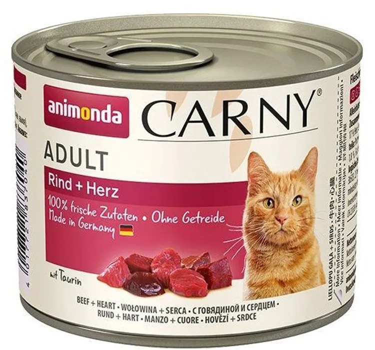 Termék főképe ANIMONDA konzerva CARNY Adult - hovězí, srdce 200g