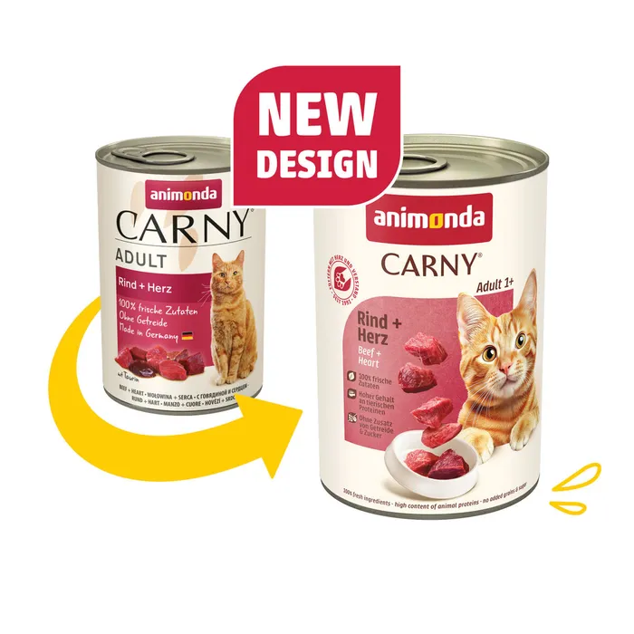 Termék főképe ANIMONDA konzerva CARNY Adult - hovězí, srdce 400g
