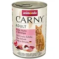 ANIMONDA konzerv CARNY Felnőtt - pulyka, csirke + rák 400g