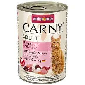 ANIMONDA konzerv CARNY Felnőtt - pulyka, csirke + rák 400g