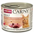 ANIMONDA konzerv CARNY Felnőtt - csirke, pulyka + kacsaszív 200g