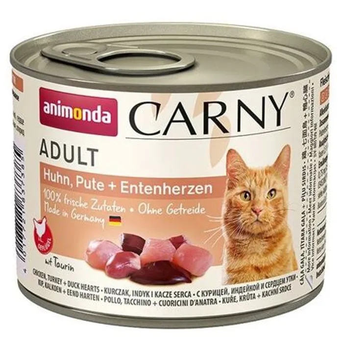Termék főképe ANIMONDA konzerva CARNY Adult - kuře, krůta+kachní srdce 200g