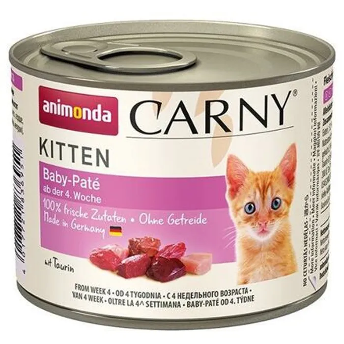 Termék főképe ANIMONDA konzerva CARNY BABY PATÉ hovězí, kuřecí 200g