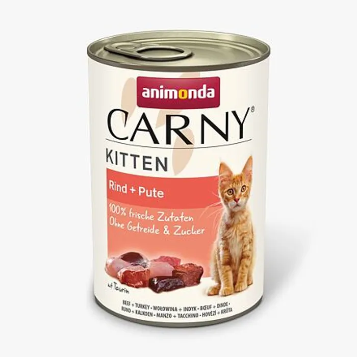 Termék főképe ANIMONDA konzerva CARNY Kitten - hovězí + krůta 400g