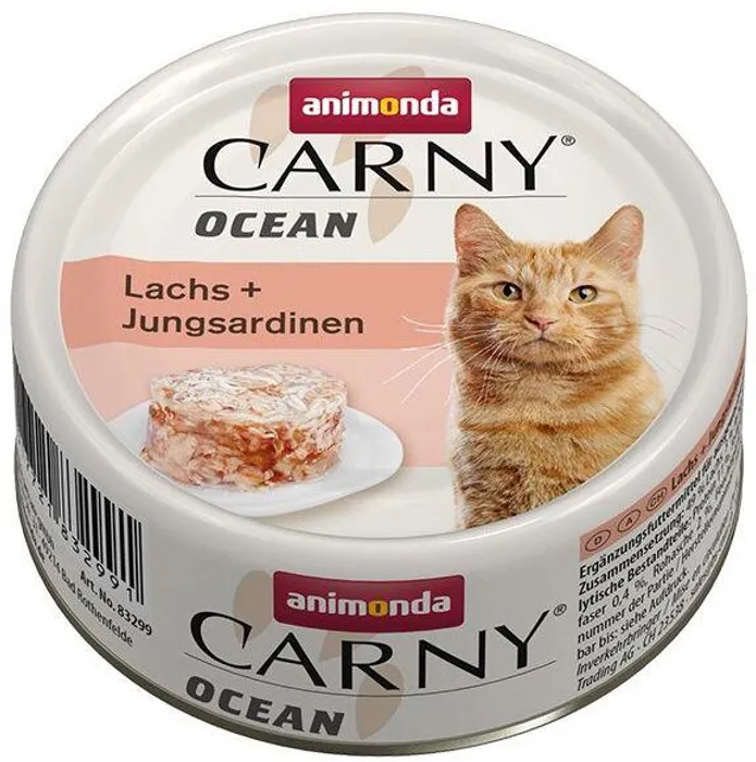 Termék főképe ANIMONDA konzerva CARNY Ocean - losos + sardinky 80g