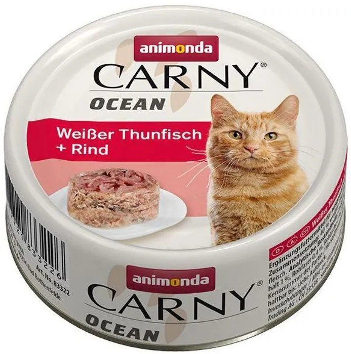 Termék főképe ANIMONDA konzerva CARNY OCEAN - tuňák + hovězí 80 g