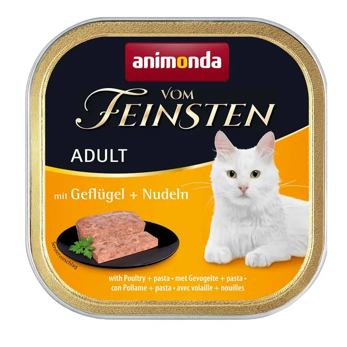 Termék főképe ANIMONDA paštika ADULT - drůbež, těstoviny pro kočky 100g