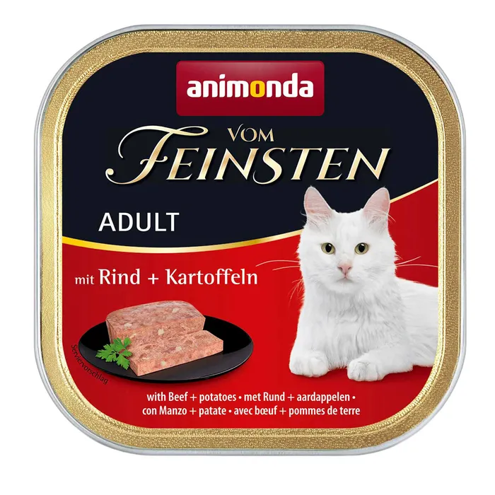 Termék főképe ANIMONDA paštika ADULT - hovězí + brambory pro kočky100g