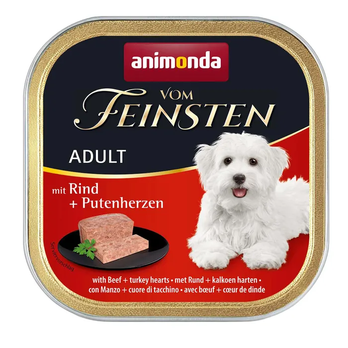 Termék főképe ANIMONDA paštika ADULT - hovězí, krůtí srdce pro psy150g