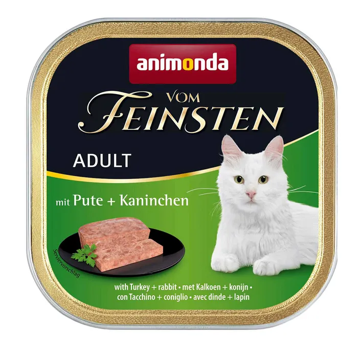 Termék főképe ANIMONDA paštika ADULT - krůta, králík pro kočky 100g