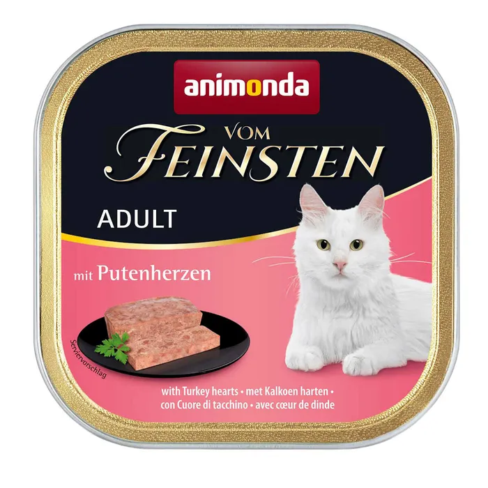 Termék főképe ANIMONDA paštika ADULT - krůtí srdíčka pro kočky 100g