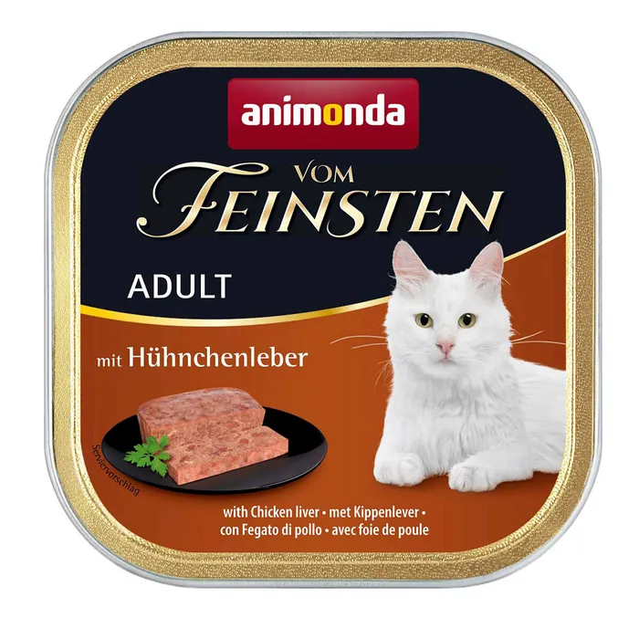 Termék főképe ANIMONDA paštika ADULT - kuřecí játra pro kočky 100g