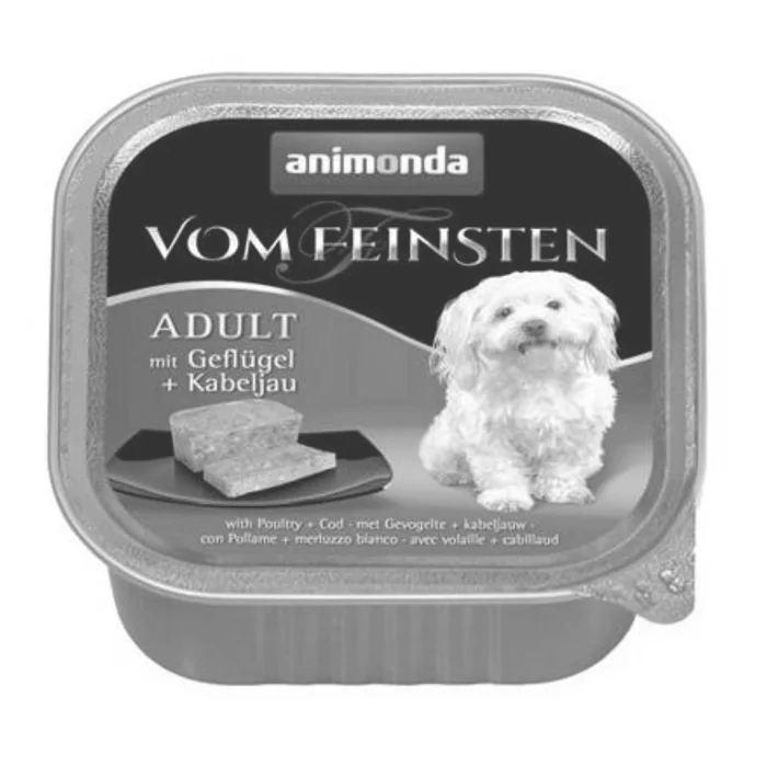 Termék főképe ANIMONDA paštika ADULT - kuřecí +treska obecná pro psy 150g