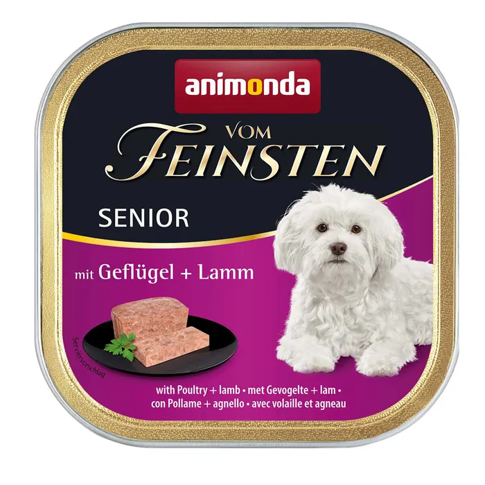 Termék főképe ANIMONDA paštika SENIOR - drůbeží, jehněčí pro psy 150g