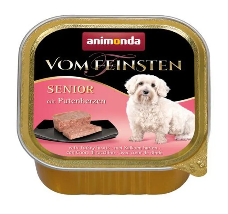 Termék főképe ANIMONDA paštika SENIOR - krůtí srdíčka pro starší psy 150 g