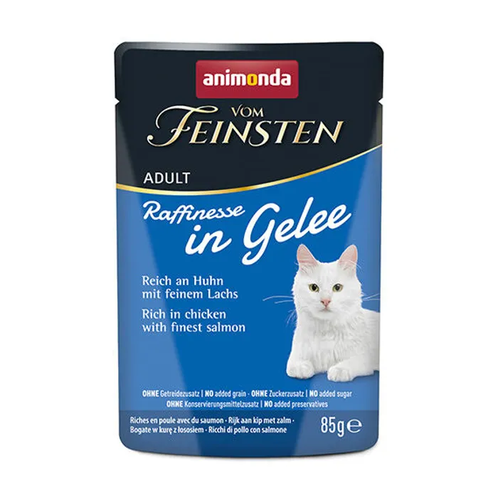 Termék főképe ANIMONDA VF Raffinesse in Jelly - kuře a losos , 85 g