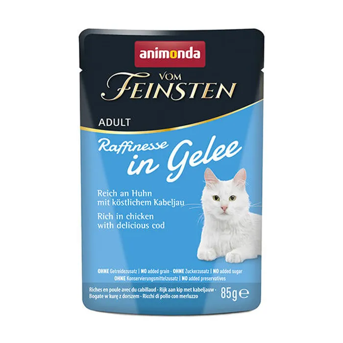 Termék főképe ANIMONDA VF Raffinesse in Jelly - kuře a treska , 85 g