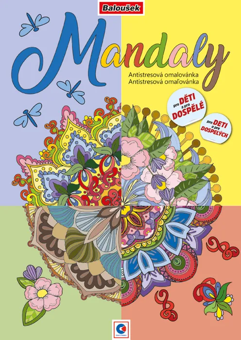 Termék főképe Antistresová omalovánka A4 - Mandaly
