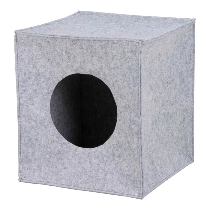 Termék főképe ANTON filcová krabice/jeskyně pro kočku, vhodné do IKEA regálu 33cm šedá