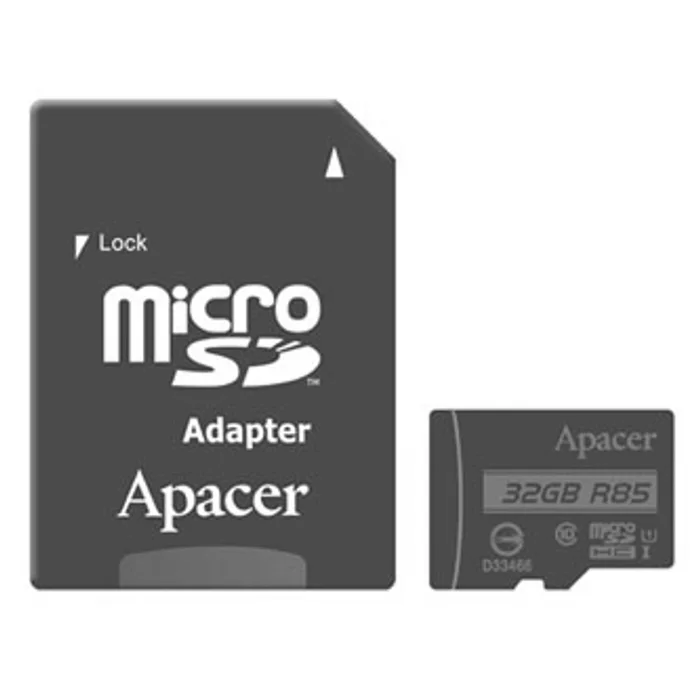 Termék főképe Apacer paměťová karta Secure Digital, 32GB, micro SDHC, AP32GMCSH10U5-R, UHS-I U1 (Class