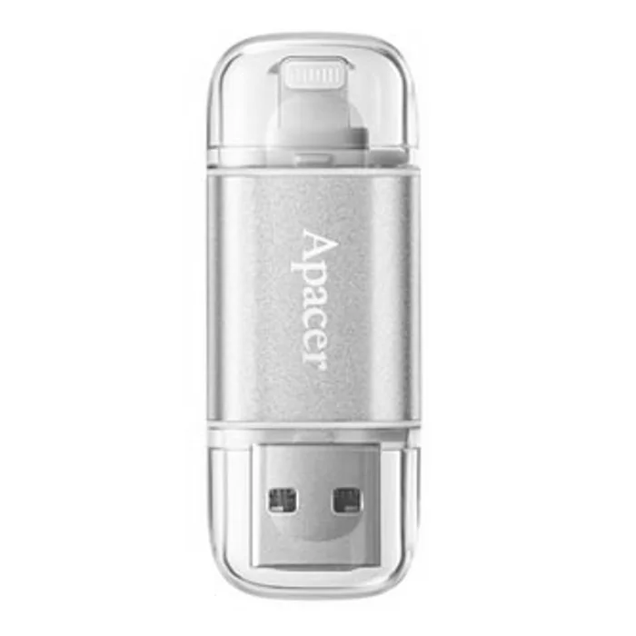 Termék főképe Apacer USB flash disk OTG, USB 3.0 (3.2 Gen 1), 64GB, AH190, růžový, AP64GAH190H-1, USB A