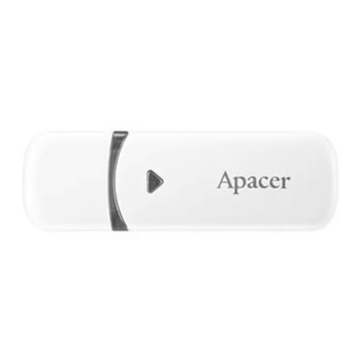 Termék főképe Apacer USB flash disk, USB 2.0, 16GB, AH333, bílý, AP16GAH333W-1, USB A, s krytkou