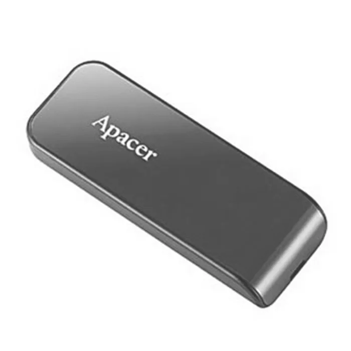 Termék főképe Apacer USB flash disk, USB 2.0, 32GB, AH334, modrý, AP32GAH334U-1, USB A, s výsuvným kone