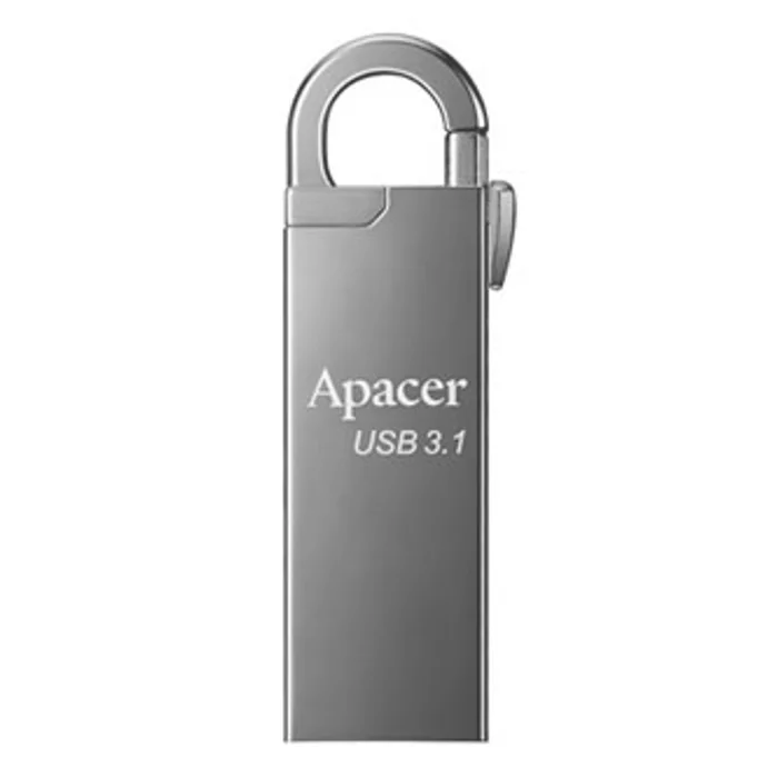 Termék főképe Apacer USB flash disk, USB 3.0 (3.2 Gen 1), 16GB, AH15A, stříbrný, AP16GAH15AA-1, USB A,