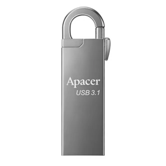 Termék főképe Apacer USB flash disk, USB 3.0 (3.2 Gen 1), 32GB, AH15A, stříbrný, AP32GAH15AA-1, USB A,