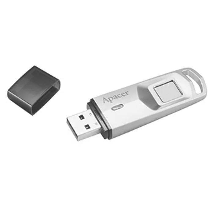 Termék főképe Apacer USB flash disk, USB 3.0 (3.2 Gen 1), 32GB, AH651, stříbrný, AP32GAH651S-1, s otisk