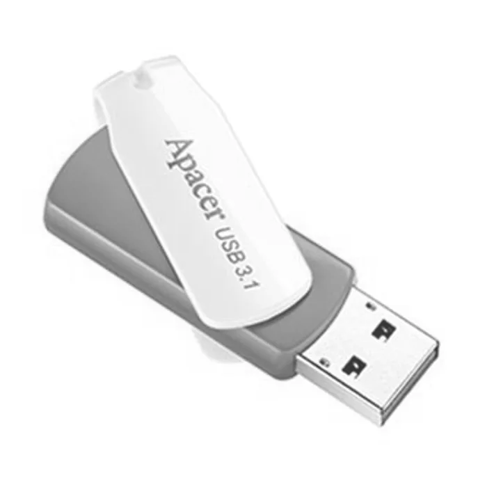 Termék főképe Apacer USB flash disk, USB 3.0 (3.2 Gen 1), 64GB, AH357, modrý, AP64GAH357U-1, USB A, s o