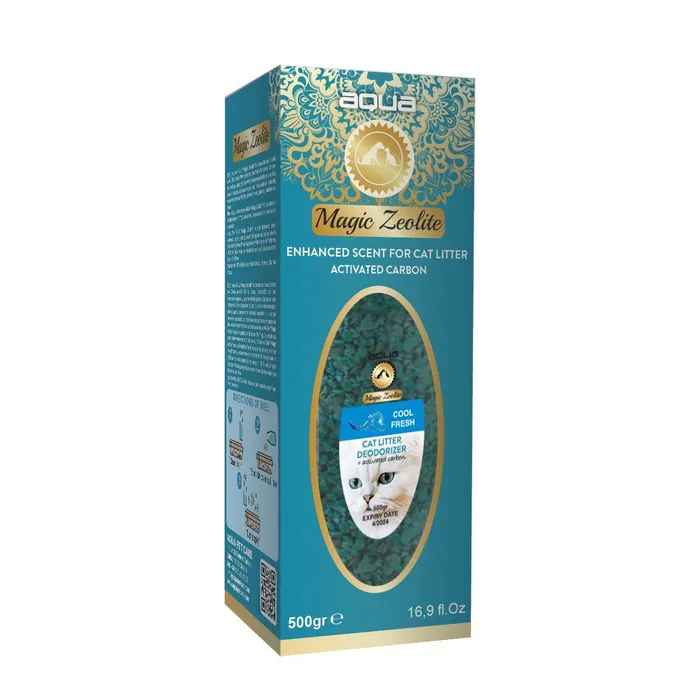 Termék főképe AQUA Magic Zeolite COOL FRESH - granulovaný deodorant pro kočičí WC, 500 g