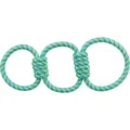 Aqua Toy úszó kötélhúzó 3 gyűrű, 42 cm, poliészter