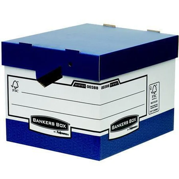 Termék főképe Archivační kontejner "BANKERS BOX®", karton, uzaviratelné víko, FELLOWES [10 ks]