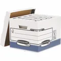 Archiváló konténer BANKERS BOX® SYSTEM, kék, FELLOWES [10 db]