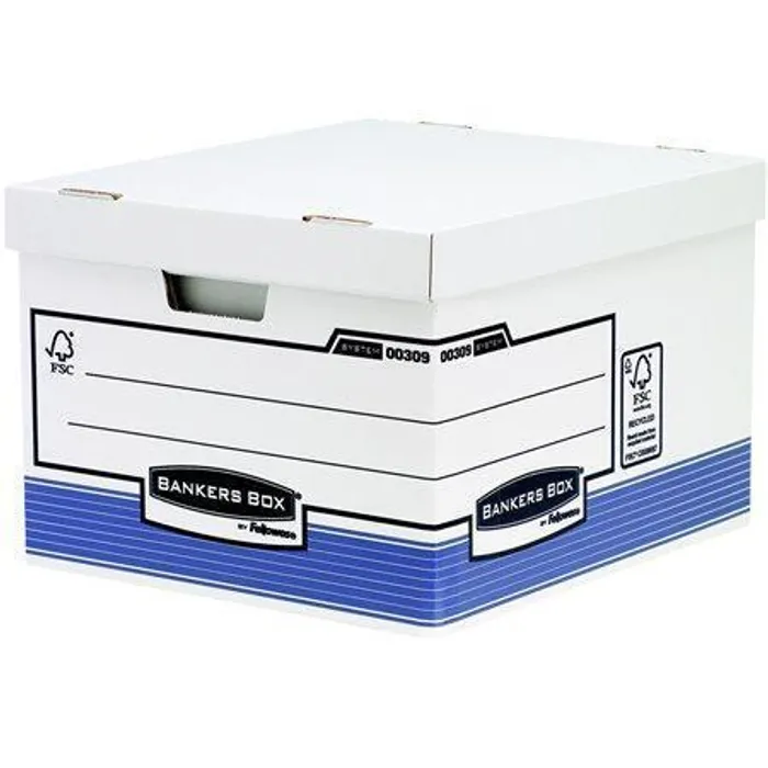 Termék főképe Archivační kontejner "BANKERS BOX® SYSTEM", modrá, FELLOWES [10 ks]