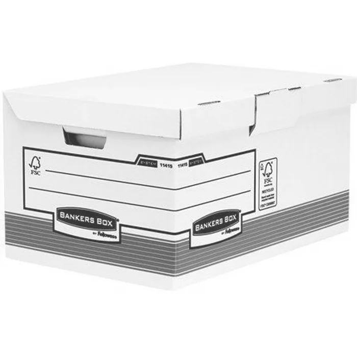 Termék főképe Archivační krabice "BANKERS BOX® SYSTEM", modrá, Flip Top víko, Maxi, FELLOWES