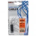 Következő termékkép Hangcsökkentés, Jack (3,5 mm) M-Jack (6,3 mm) F, 0, sztereó, fekete, logó, buborékfólia