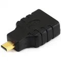 Következő termékkép Audio/video csökkentés, HDMI (mikro) M-HDMI F, 0, fekete, logó, aranyozott csatlakozók