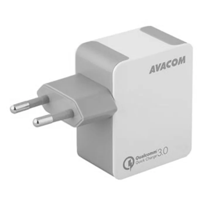 Termék főképe AVACOM, Síťový adaptér, 1x USB, 240V, 5V, max 3000mA, bílá