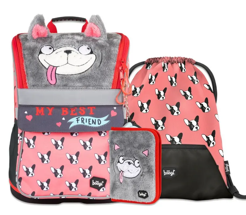 Termék főképe BAAGL SET 3 Zippy Doggie: aktovka, penál, sáček
