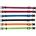 Nylon azonosító nyakörv csomag kiskutyáknak S-M 17-25cm/10mm, fekete, fekete, md, zöld vagy, fi