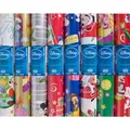 Walt Disney Natale csomagolópapír 2 x 0,7 m, motívumok keveréke